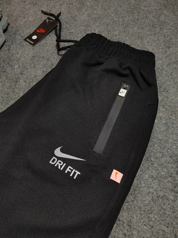 شلوار اسلش مشکی مردانه NIKE مدل دمپا راسته