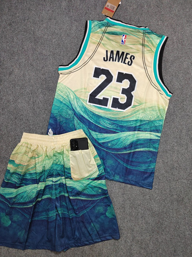 ست بسکتبالی لیکرز لبرون جیمز