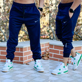 خرید شلوار اسلش دمپا کش سرمه ای