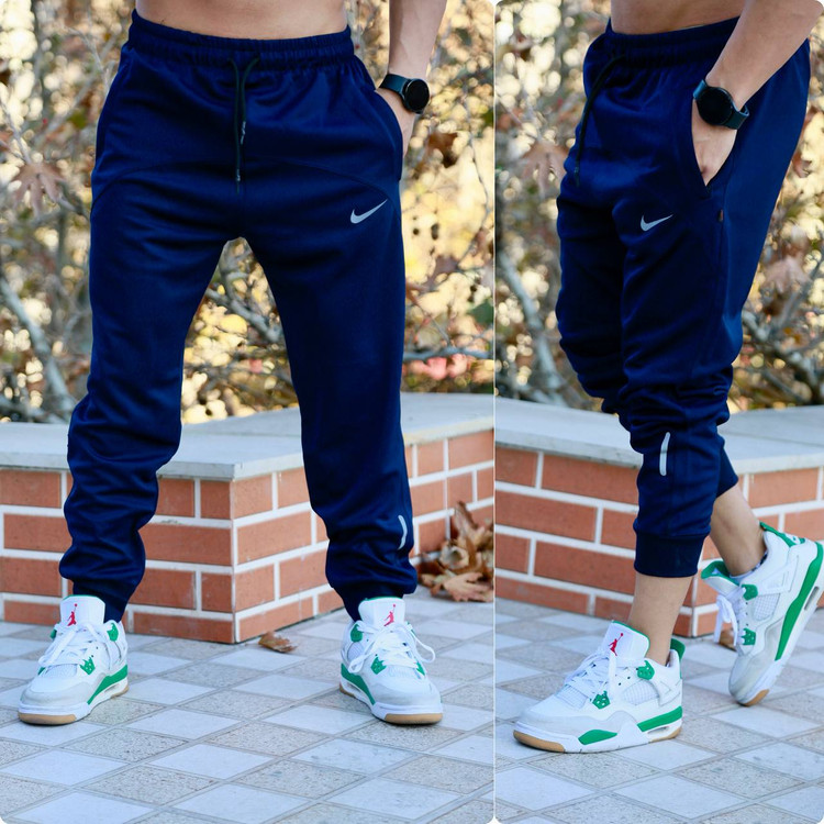 خرید شلوار اسلش دمپا کش سرمه ای