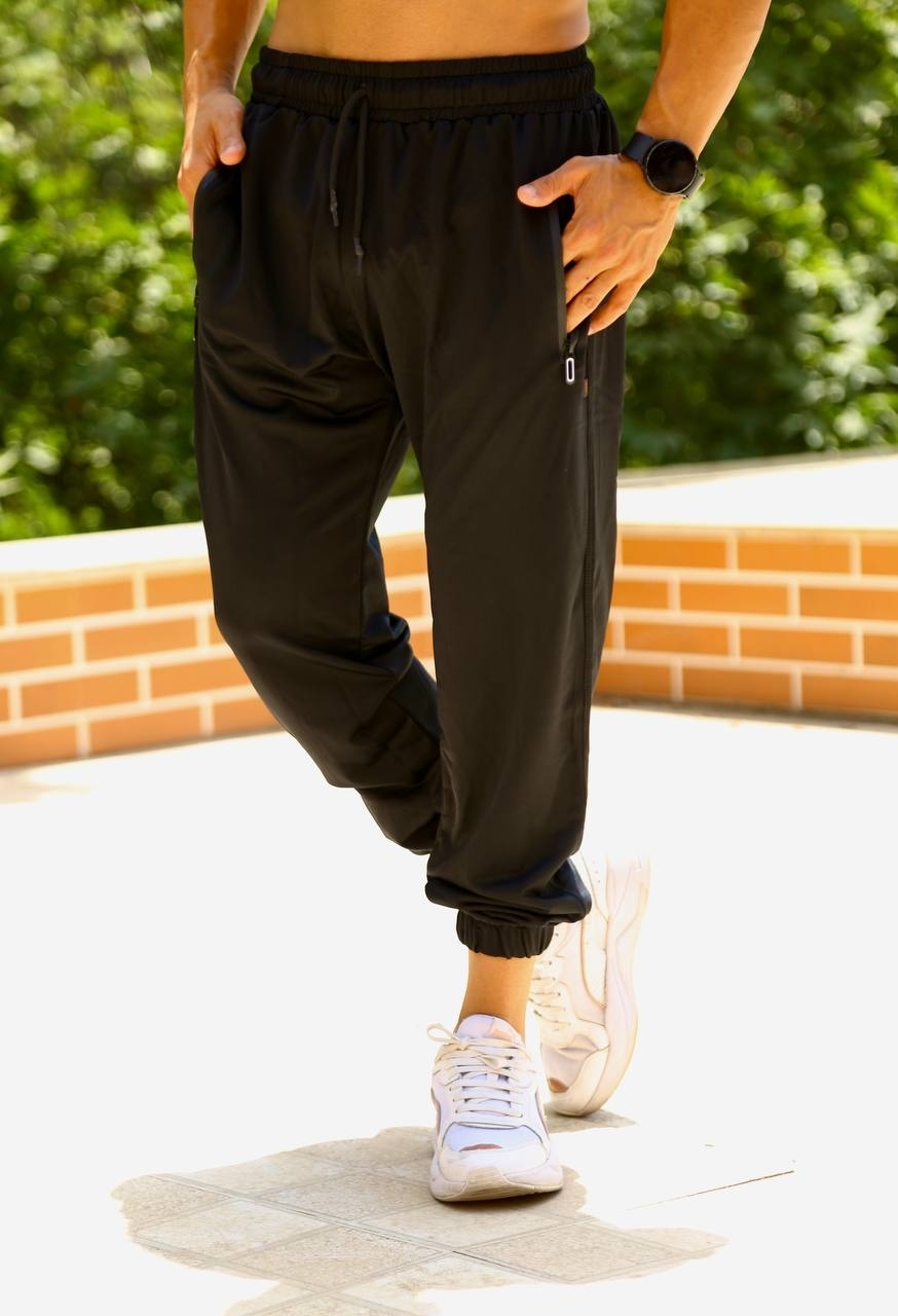 شلوار دمپاکش مردانه در دو رنگ سورمه ای و مشکی