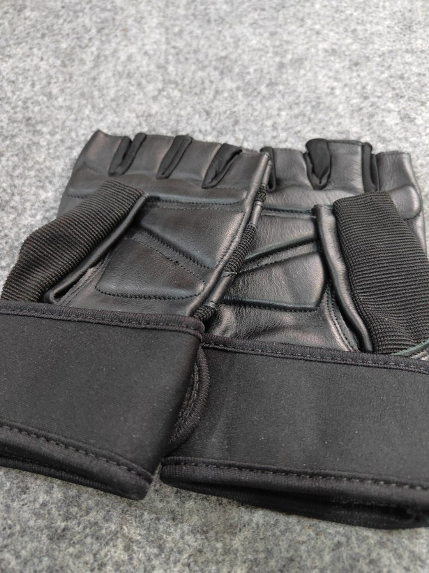 دستکش بدنسازی مردانه چرم