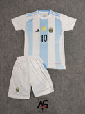 خرید تیشرت و شورت فوتبالی مسی با شماره 10
