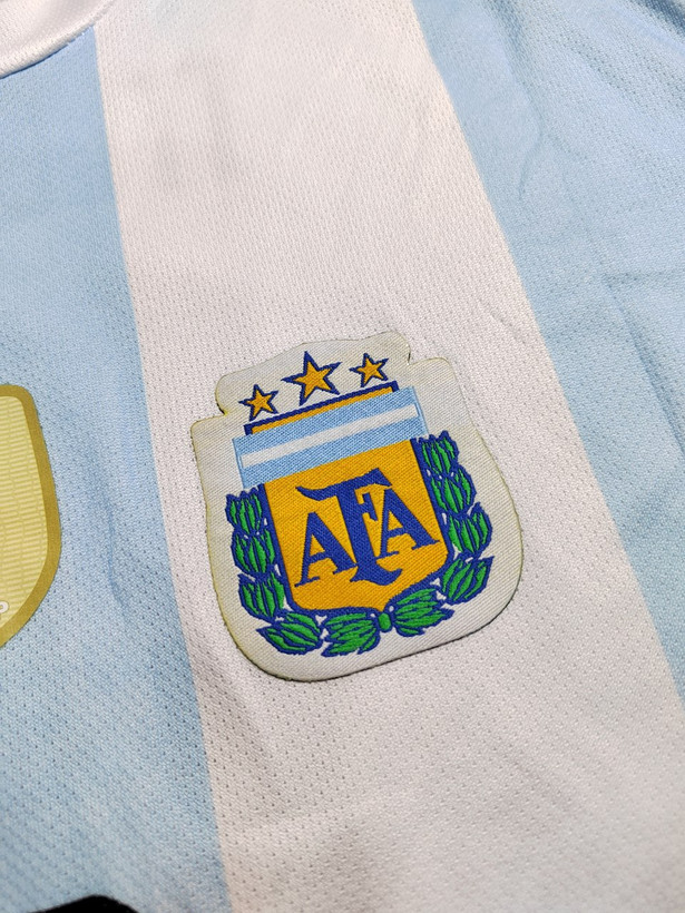 لباس و شورت فوتبالی آرژانتین با شماره 10 مسی