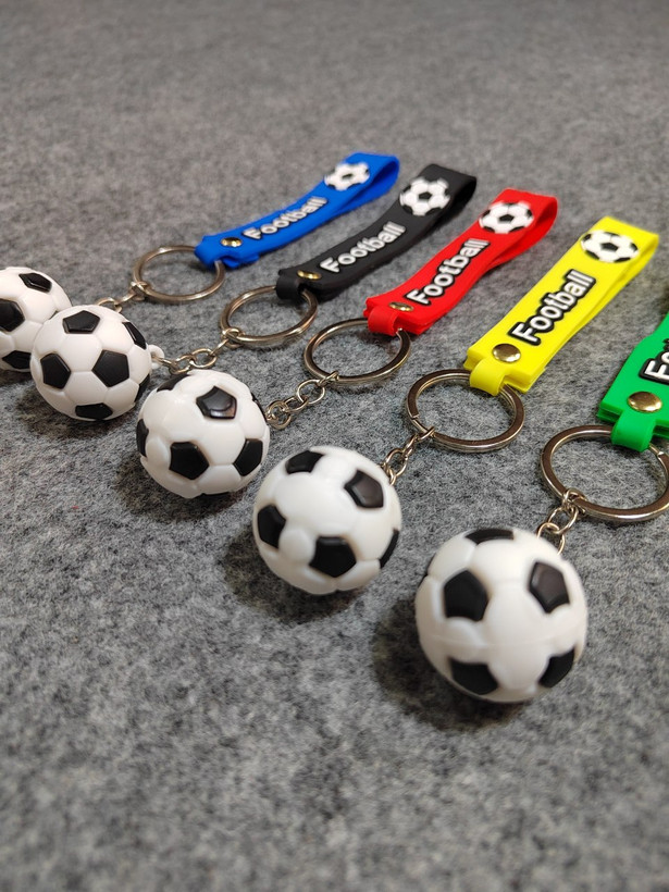 خرید جاکلیدی سیلیکونی طرح توپ فوتبال