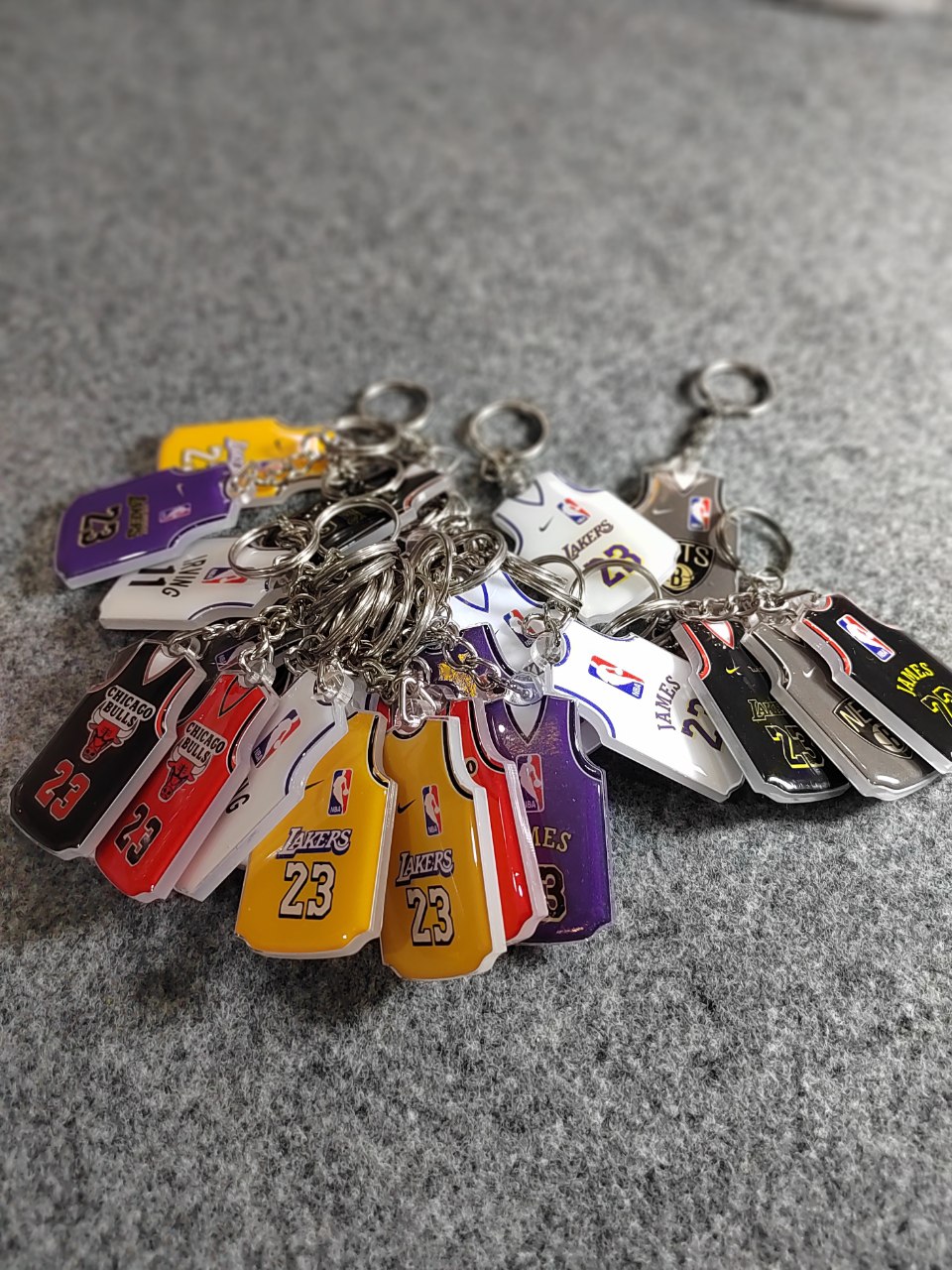 خرید جاکلیدی دو رو طرح بسکتبال